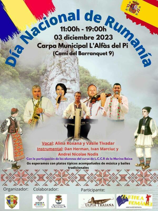 L’Alfàs se prepara para conmemorar el Día Nacional de Rumanía el domingo 3 de diciembre 