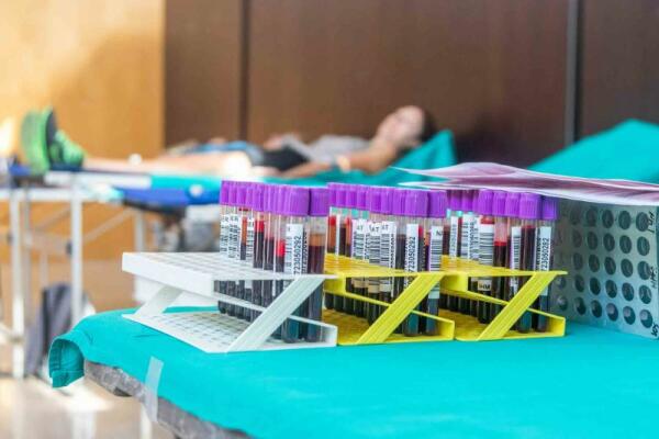 Decenas de peñistas colaboran con el Centro de Transfusiones para elevar las reservas de sangre