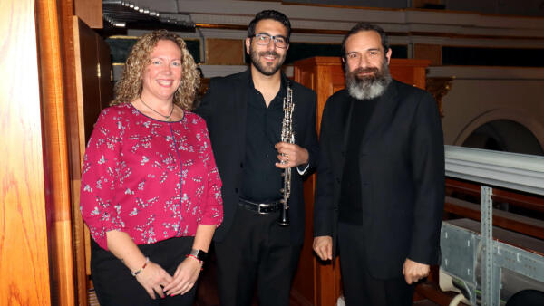 Walter d’Arcangelo y Gonzalo Devesa ofrecen un aplaudido concierto en el Festival Internacional de Órgano