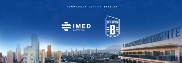El Club de Fútbol Benidorm e IMED Hospitales unen sus caminos para la temporada 2023/2024. El grupo hospitalario por excelencia en la comarca, provincia de Alicante y Valencia se convierte de esta forma en el servicio médico oficial del CF Benidorm. 