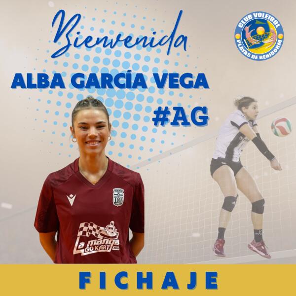 El Club Voleibol Playas de Benidorm incorpora a la atacante Alba García Vega