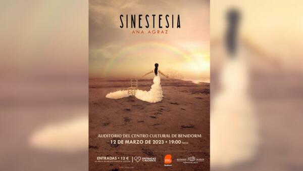 Cultura trae en marzo a Benidorm ‘Sinestesia’, el espectáculo de danza y música de la benidormense Ana Agraz  