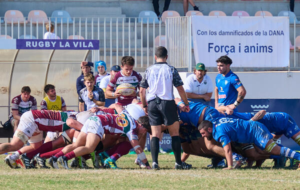 Huesitos La Vila Rugby Club acaricia la victoria en Copa ante el líder de la liga.