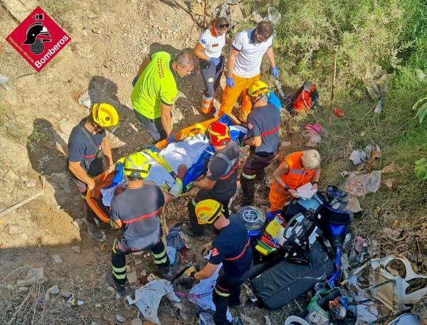 GRAVE ACCIDENTE EN BENIDORM 