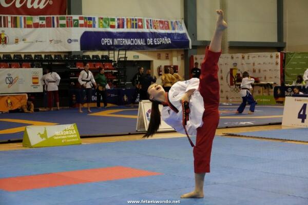 El “Open Internacional de Taekwondo” comenzó con Poomsae y Freestyle 