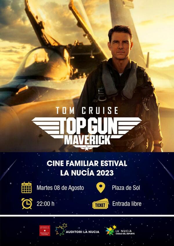 “Top Gun: Maverick” mañana en la plaza del Sol