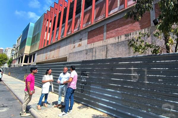 El PSOE reclama a Mazón que se inicien los trámites para finalizar el Centro Cultural de Benidorm