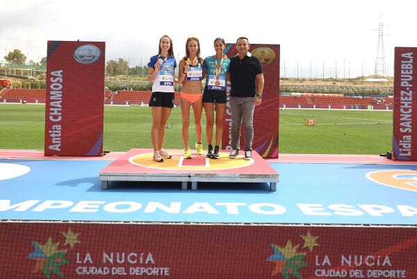 Raquel González y Kevin Arreaga primeros oros del Nacional de Atletismo en La Nucía