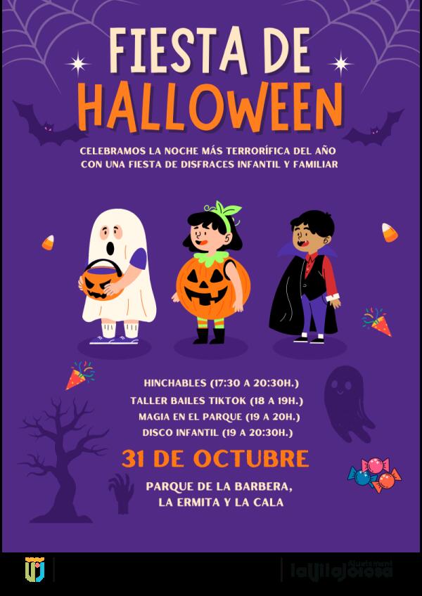 La concejalía de Educación organiza tres fiestas infantiles de Halloween para los más pequeños en diversas localizaciones del municipio
