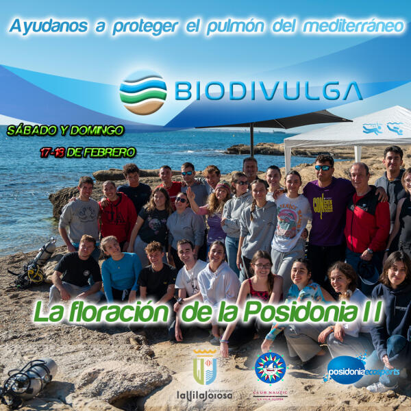 Los aficionados al mar participarán este fin de semana en unas sesiones de estudio de la posidonia en la costa de Villajoyosa