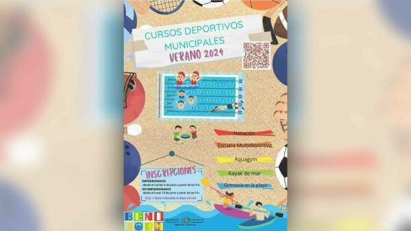 Benidorm inicia el 24 de junio la campaña deportiva municipal de verano 2024 