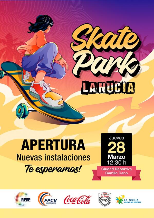 El nuevo Skate Park abre sus puertas el próximo jueves 
