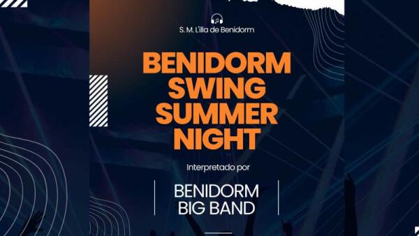 La Big Band de la S.M. l’Illa lleva mañana a la Plaza Castelar el ‘Benidorm Swing Summer Night’ 