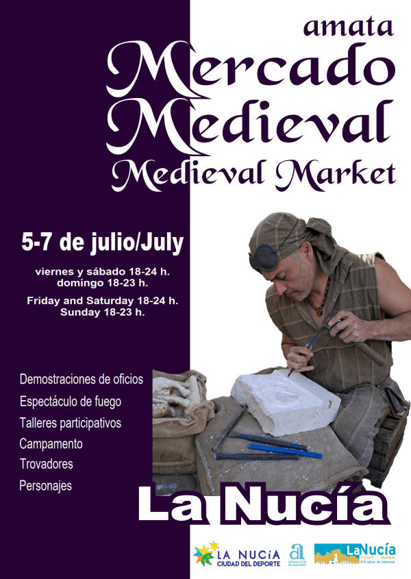 El XVIII Mercado Medieval  de abre sus puertas esta tarde 