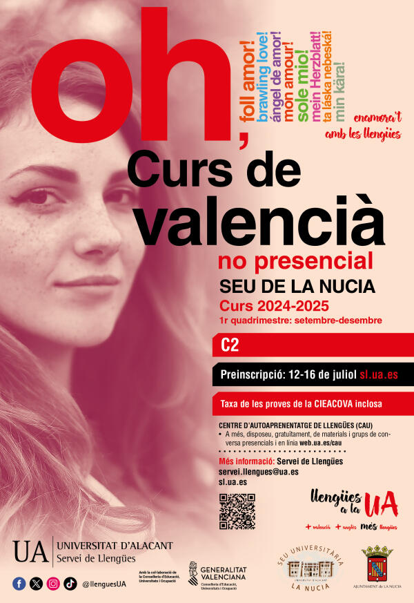 Último día de inscripción para el “Curs C2 de Valencià” de la UA 