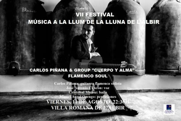 Prosigue el Festival ‘Música a la llum de la lluna’ a ritmo de flamenco soul en el Museo VRA 