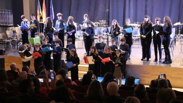 El Conservatorio de Música ofrece un gran Festival de Navidad con más de un centenar de alumnos participantes en el Centro Cultural 