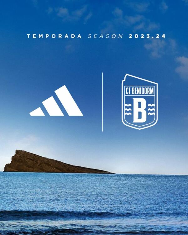 El CF Benidorm ‘recluta’ a Adidas para su relanzamiento en la 23-24