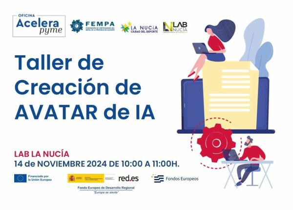 Taller de creación de Avatar de Inteligencia Artificial, este jueves en Lab_Nucia 