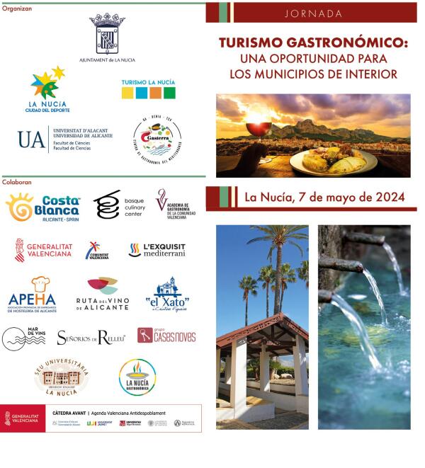 GASTERRA UA organiza una Jornada de Turismo Gastronómico en La Nucía