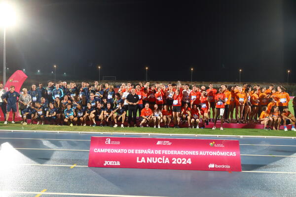 Madrid ganó el Nacional de Federaciones de Atletismo en La Nucía