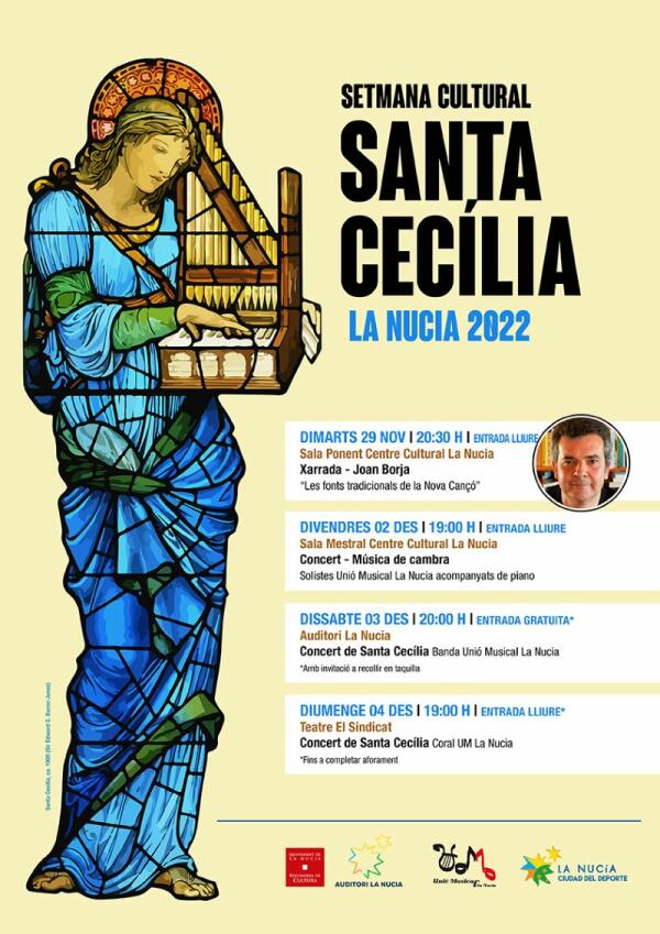 La Unió Musical programa tres conciertos por “Santa Cecilia 2022” 