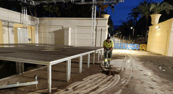 El último episodio de lluvias intensas en Benidorm se salda con hasta 25 litros por metro cuadrado y sin daños