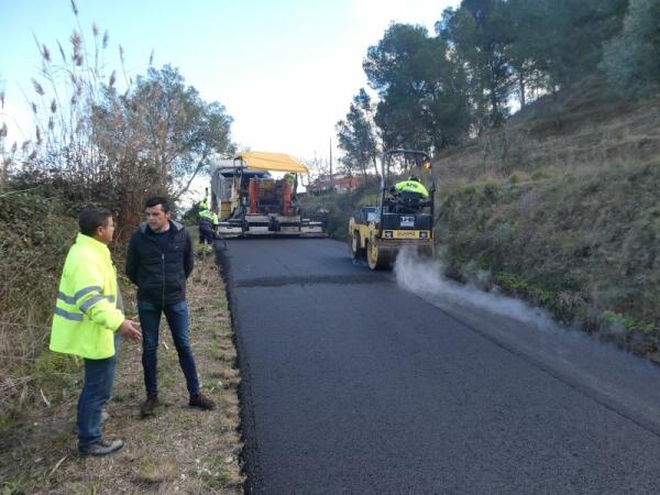 Finalizan las obras del “camí rural del Colom” con el asfaltado 
