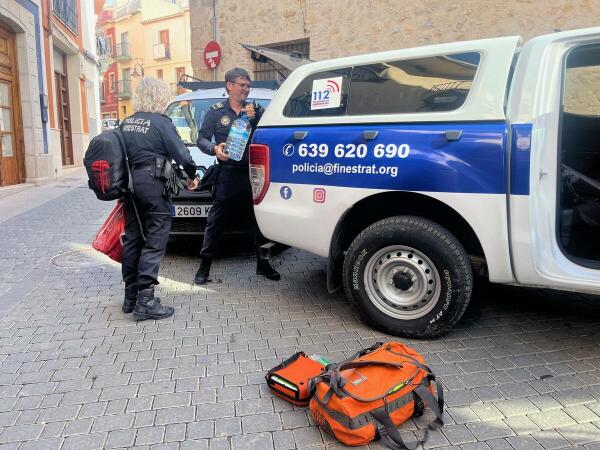 SEGURIDAD-Policía & Dron a Rescates Valencia 