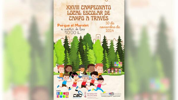 El Moralet volverá a ser escenario este sábado del XXVIII Campeonato Escolar de Campo a Través 