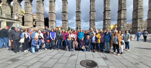 Viaje a Toledo-Segovia de la Asociación de Jubilados de La Nucía 