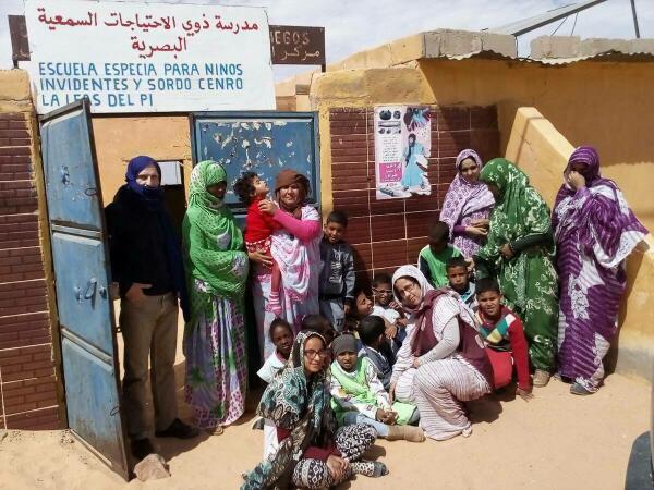 L'Alfàs colabora con la asociación Amigos del Pueblo Saharaui para conservar la escuela de Ausserd