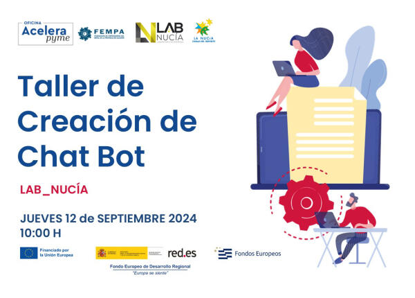 Taller gratuito de “Creación Chat Bot” este jueves en el Lab_Nucia