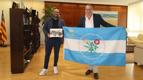 Benidorm recibe la visita del concejal del distrito neoyorkino de Queens, Francisco Moya