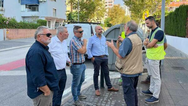 Benidorm ultima las obras de renaturalización y renovación de redes de saneamiento y pluviales en el barrio de Els Tolls 