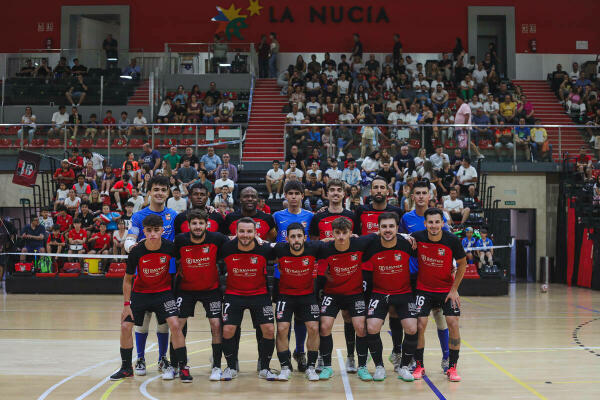 Victoria de La Nucía Fútbol Sala en la ida de la 2ª ronda del playoff de ascenso