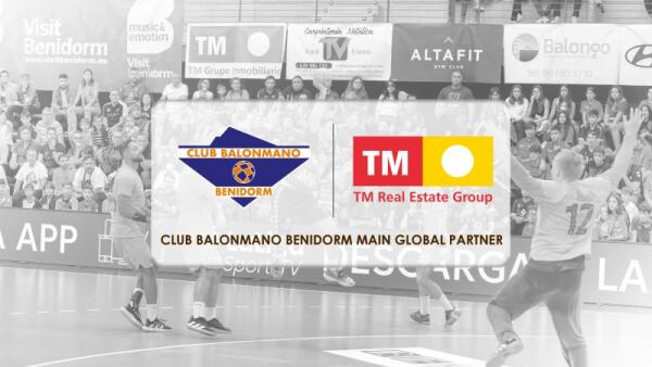 TM Grupo Inmobiliario renueva por segunda temporada consecutiva su condición de patrocinador principal del Club de Balonmano TM Benidorm  