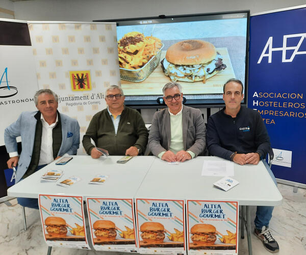 Altea Burger Gourmet ofrecerá dieciséis propuestas diferentes de hamburguesa