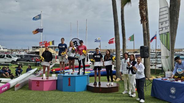 El campeón del mundo Ocean Racing, Cory Hill, y la española, campeona europea, Julia Verges ganan la 15 edición de la Eurochallenge en Villajoyosa