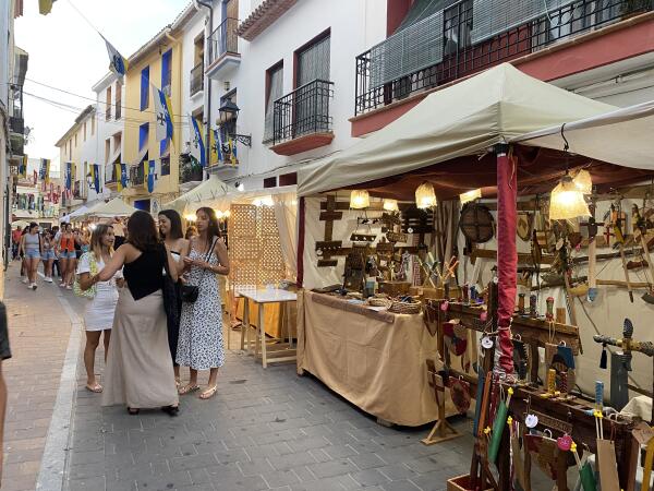 El XVIII Mercado Medieval abrió los actos del 319 aniversario de La Nucía