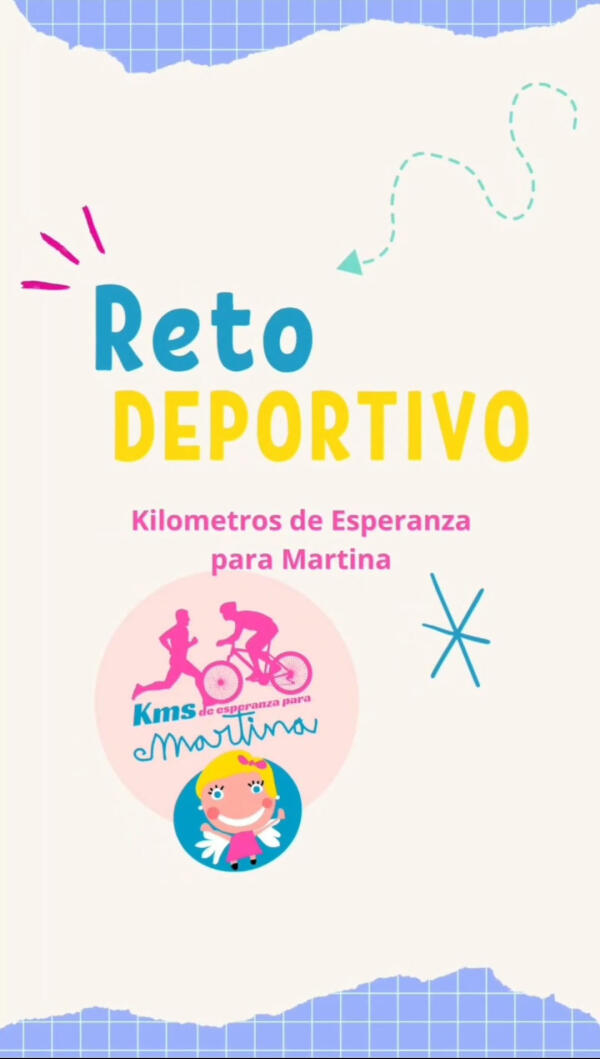 “El Polideportivo” apoya el reto deportivo “Kilómetros de esperanza para Martina”