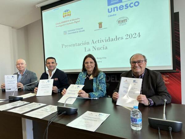 La Cátedra UNESCO de Educación presenta su programa de actividades para la formación de profesorado